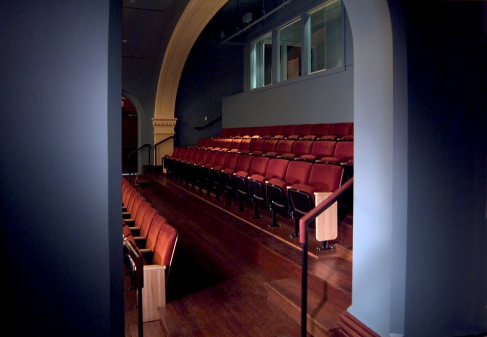 Carnegie Visual and Performing Arts Center renovated audience seating