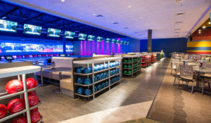 Main Event Entertainment bowling alley