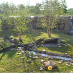 Cincinnati Zoo African Safari aerial view