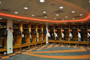 Paul Brown Stadium locker room