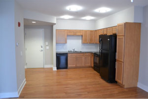Mercer Commons apartment kitchen