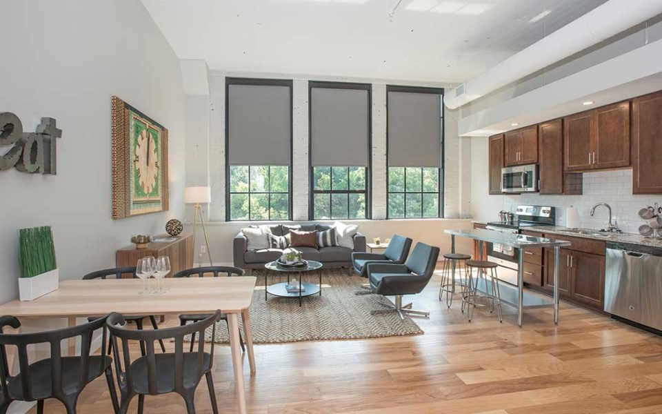 Baldwin Apartments Living Room