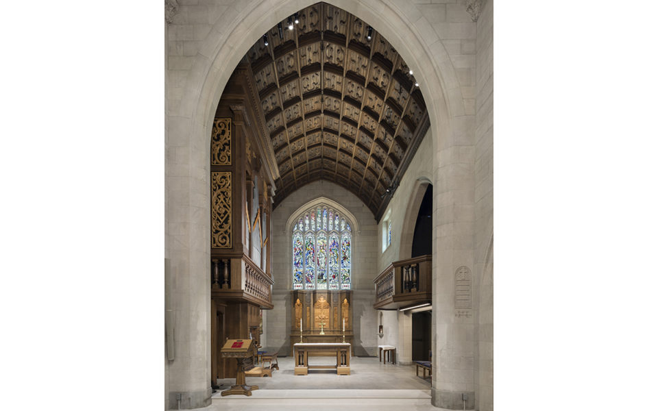 Interior of Christ Church Cathedral Centennial Chapel