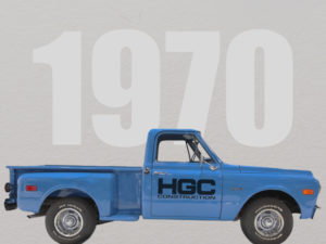 HGC truck in style of 1970s