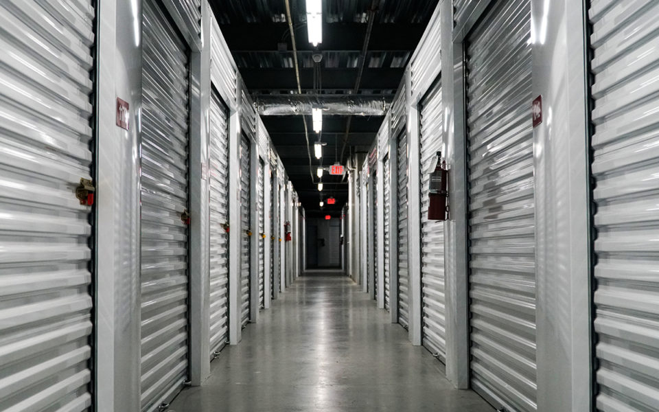 Interior self storage facility