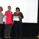 Kim Hoffa accepts Safe Employer award for HGC