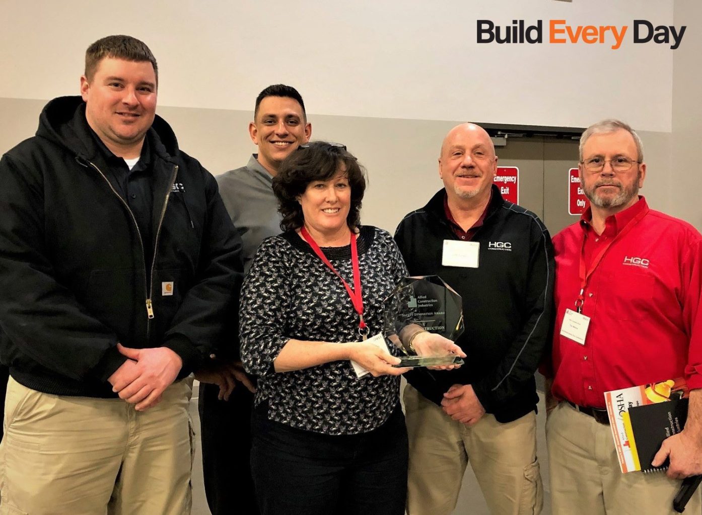 Five HGC employees receive Safety Day Award