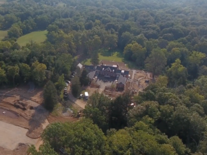 Aerial of Meshewa House at Turner Farms