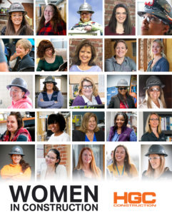 collage of HGC women in construction for WIC Week 2020