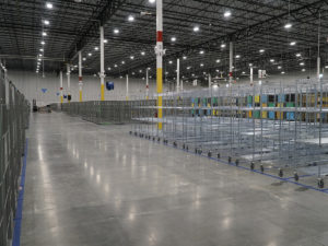 completed quick renovations for last-mile delivery station for e-commerce giant in Cincinnati