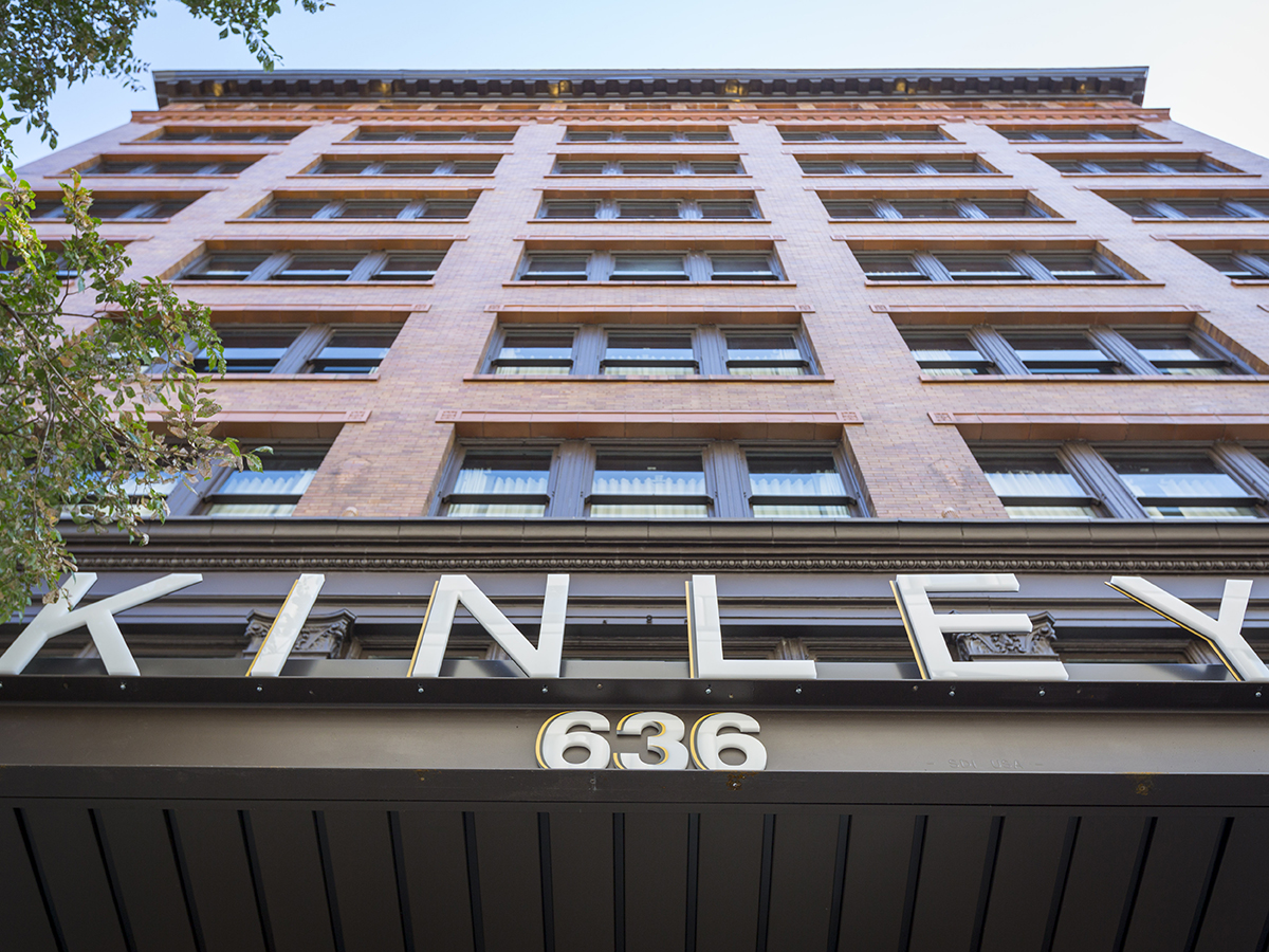 Exterior of The Kinley hotel