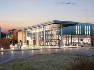 exterior of Centre College awards Athletic Center