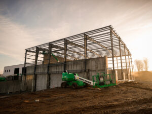 construction of waste transfer facility